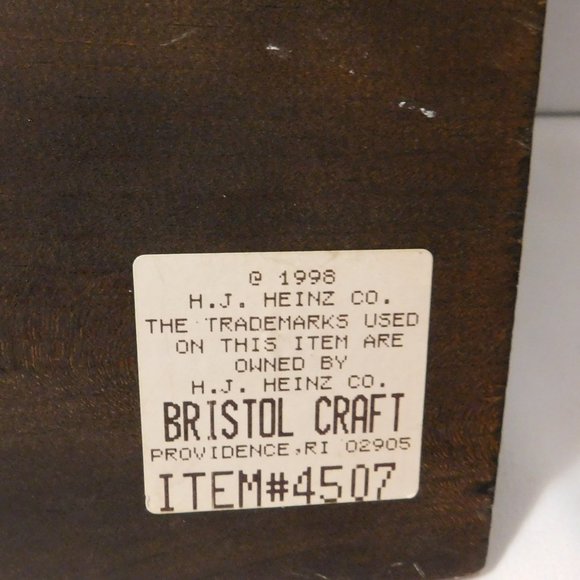 H.J. Heinz Co. Pickles and Food Products Wood Sign - Picture 3 of 6